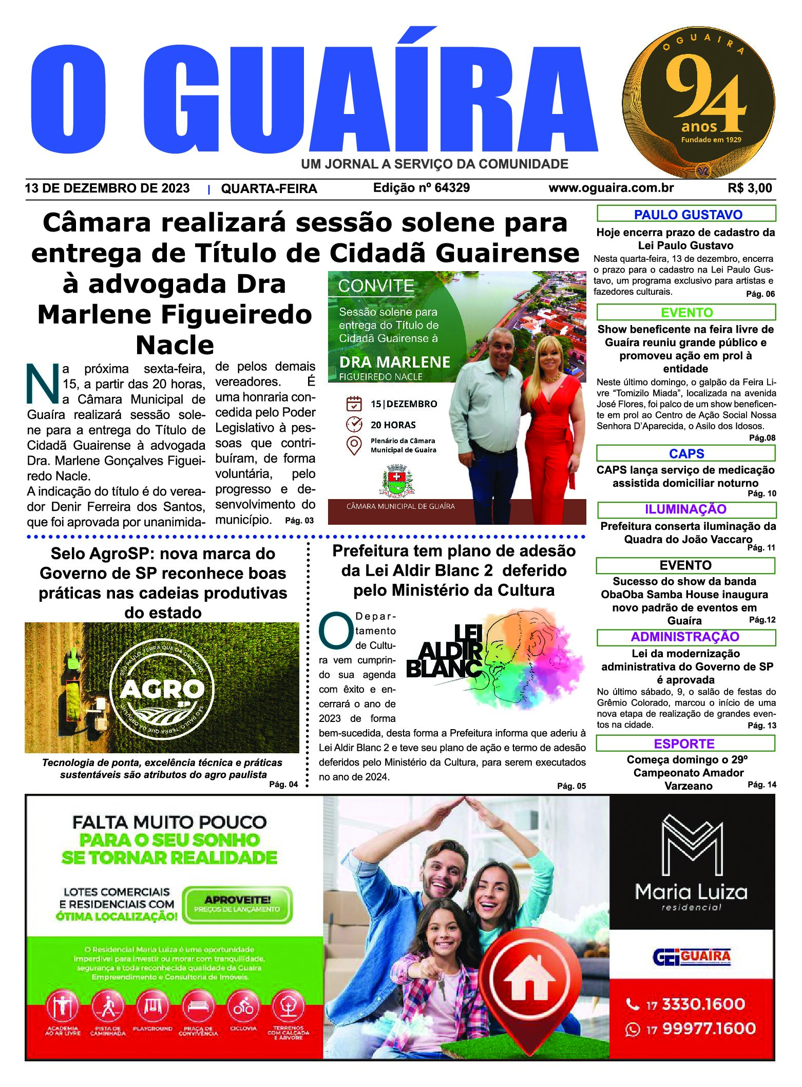 Jornal O Guaíra » Palestra Aplitec e Ihara: não perca o sono por causa das plantas daninhas resistentes - Jornal O Guaíra